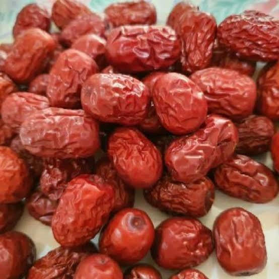 2bbf3e18_5ab97e21a2c8423cba40f58a86a69ad5 Angco/Hongzao/Kurma Merah/Kurma Cina/Red Dates Food Manis Masakan Snack Makanan Cemilan - 500 Gr - Image 6