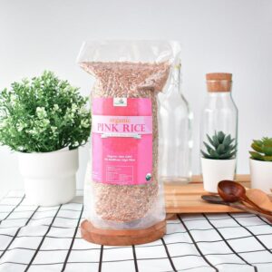 Grains N Co Organic Pink Rice ( Beras Merah Muda Organik ) 1 Kg porang