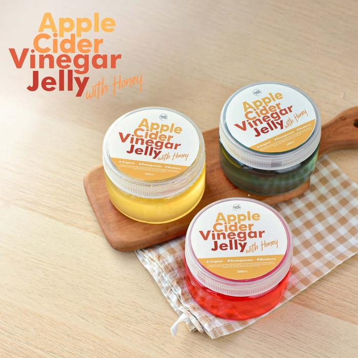 3e6ab3e1_9c40a13c6a8c4d18ac4d5d36f5402ce2 Apple Cider Vinegar Jelly With Honey ( Jelly Cuka Apel dengan Madu ) - Original - Image 2