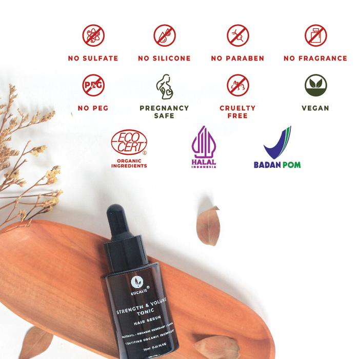 4c9de006_2d94e70f-1883-40b8-9c46-a23da459d544 Eucalie Hair Growth/Anti Hair Fall Tonic Organic Serum-Strength&Volume - Image 4