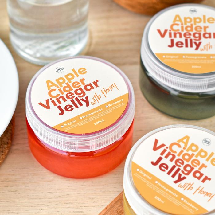 4f219ac9_85f23be5-0ff6-4dae-924c-026850d274c1 Apple Cider Vinegar Jelly With Honey ( Jelly Cuka Apel dengan Madu ) - Original - Image 4