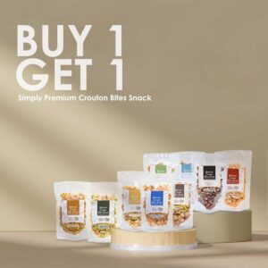 Buy 1 Get 1 Simply Premium Crouton Bites Snack 60 Gr Food buah buahan