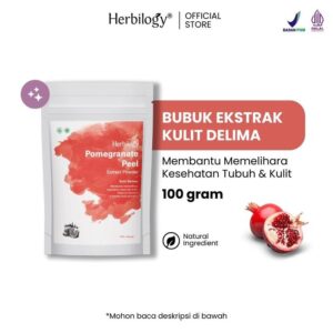 HERBILOGY Pomegranate Peel Extract Powder - 100 Gr