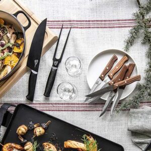 GreenPan Set Meat Fork + Chef Knife Chop & Grill