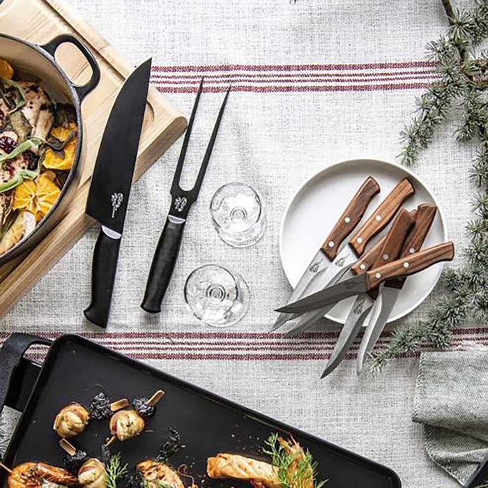 66b6fdcc_53f9382d-e79d-4495-972f-29eb14a1be52 GreenPan Set Meat Fork + Chef Knife Chop & Grill