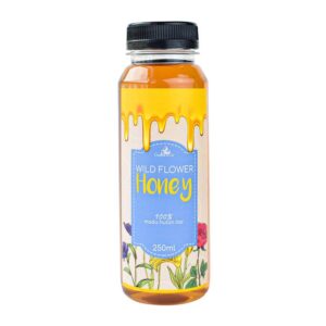 Grains N Co Wild Flower Honey / Madu Hutan Liar Murni - 250 Ml