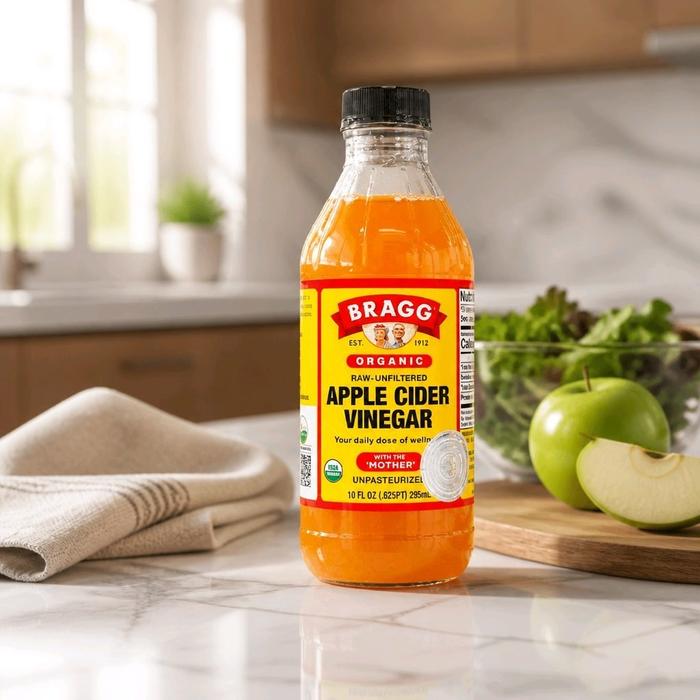 72fce73d_2581ee782f644201aef017c297dc92a9 BRAGG Apple Cider Vinegar ( Cuka Apel ) 295 ML - Image 2