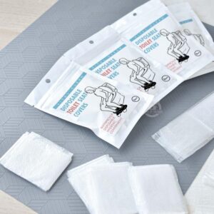 Disposable Toilet cover / Cover Toilet sekali pakai ( isi 5 Pcs )