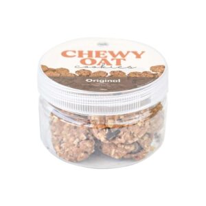 Chewy Oat Cookies - Cookies Rendah Dengan Varian Almond, Cokelat, Dan Raisin Food Snack Chocolate Kering Biskuit gandum - Original