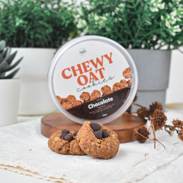 9b000cad_b6ab7c0d3d46445bb27f056882fde2ae Chewy Oat Cookies - Cookies Rendah Dengan Varian Almond, Cokelat, Dan Raisin Food Snack Chocolate Kering Biskuit gandum - Original - Image 7