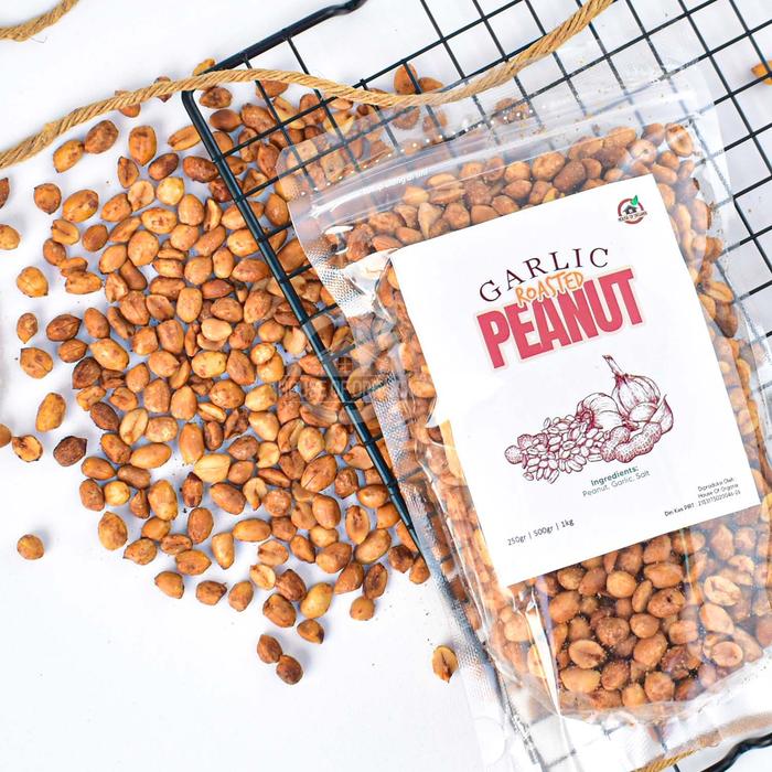 9c3cdd60_e384d4c290974a3c8aa35de4b3b1e97d Garlic Roasted Peanut (Kacang Tanah Panggang Bawang Putih) 500 Gr kacang goreng polong