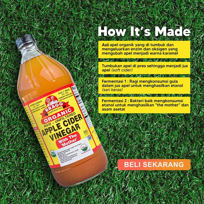 d0ab7e7a_099a1bcf65ad47ed8a180ecee860ae30 BRAGG Apple Cider Vinegar (Cuka Apel) 946ml - Image 6
