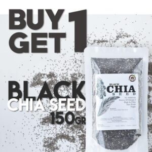 Buy 1 Get 1 Black Chia Seed 150 Gr