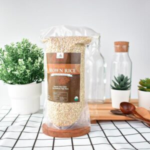 Grains N Co Organic Brown Rice ( Beras Coklat Organik ) 1 Kg